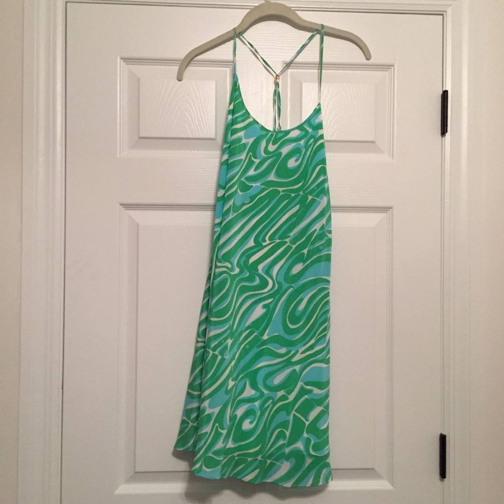 Nwt lilly pulitzer silk missy dress medium